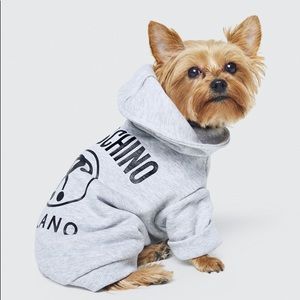 Moschino x H&M dog hoodie